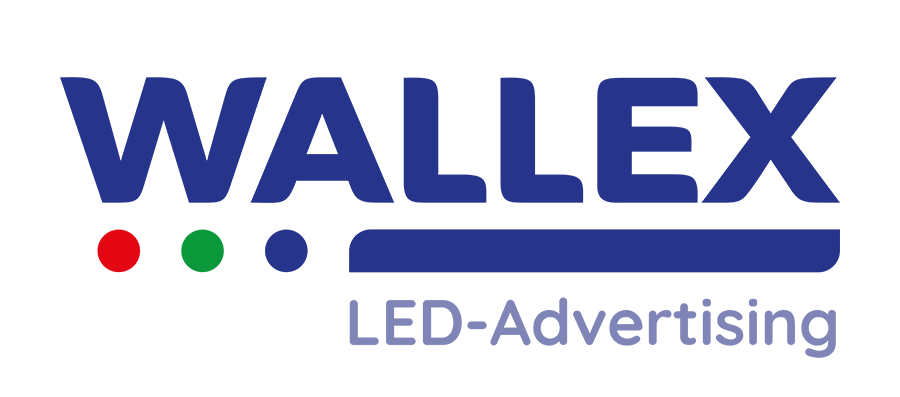 Logodesign Wallex LED Advertising